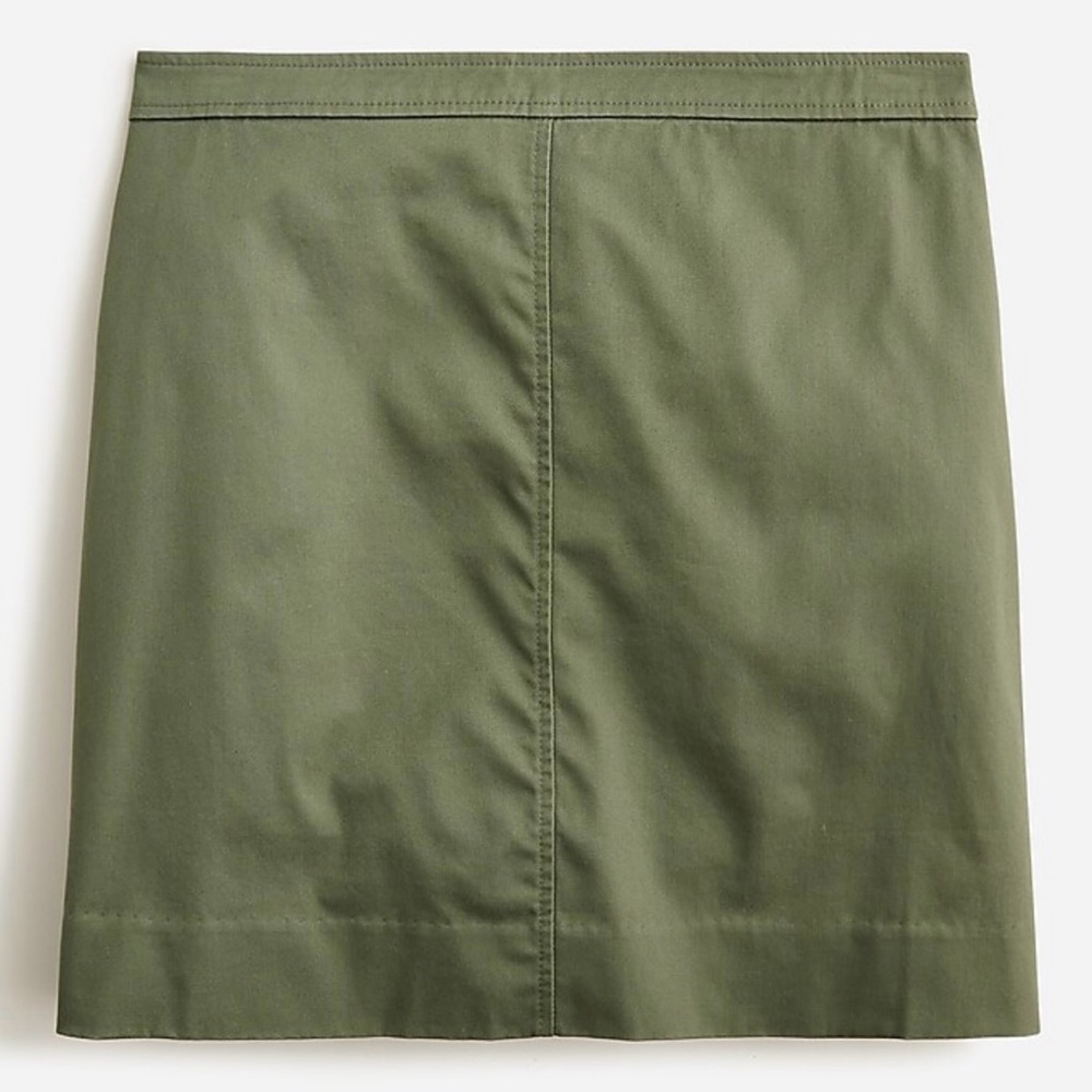*NWT!* J.Crew Natasha Stretch Twill Cotton Blend Skirt